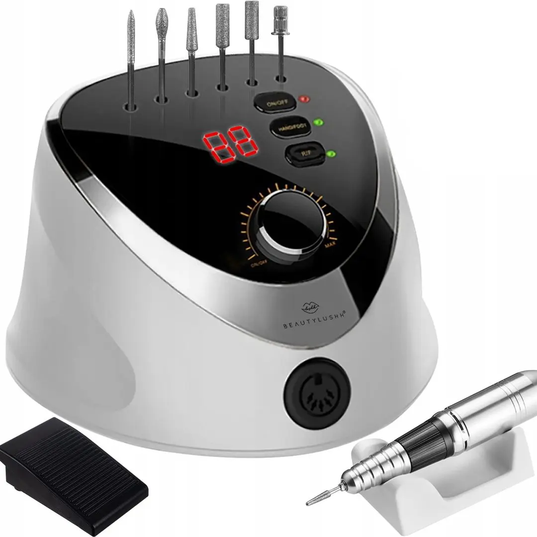 Set de manichiura si pedichiura Beautylushh 20789 (Black/Silver)