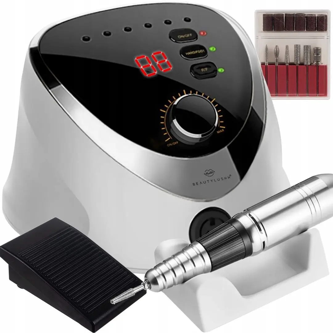 Set de manichiura si pedichiura Beautylushh 20789 (Black/Silver)