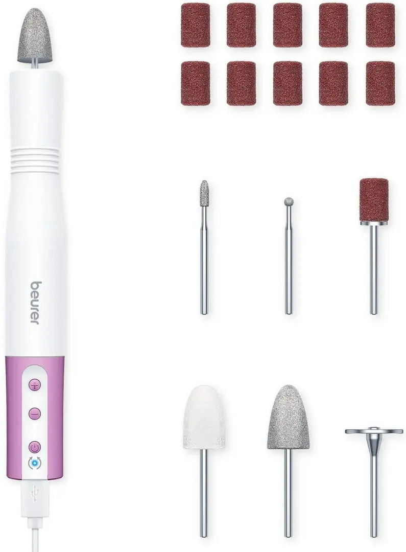 Set de manichiura si pedichiura Beurer MP52 (White/Purple)