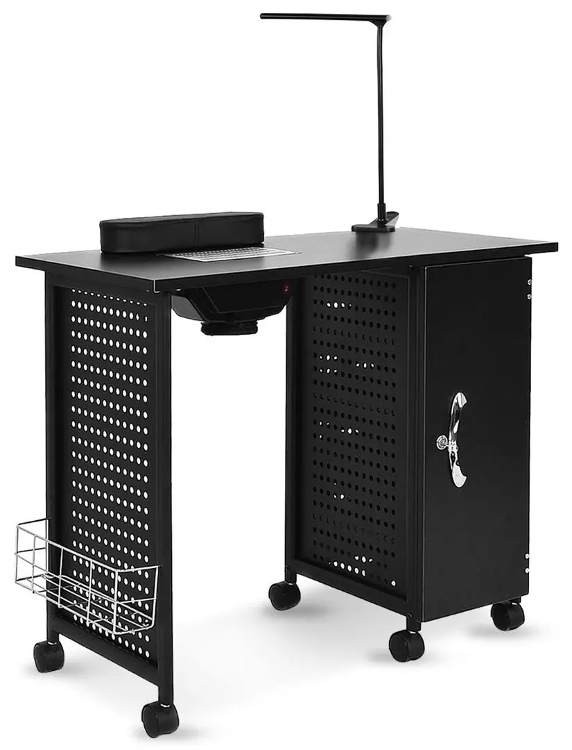 Masa pentru manichiura Costway HB86949DE-DK (Black)