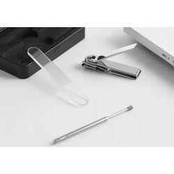 Set de manichiura Huohou HU0210 (Black/Silver) Thumb