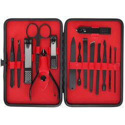 Set de manichiura si pedichiura Soulima 23232 (Black/Red) Thumb