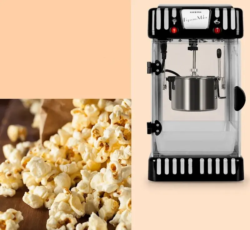 Aparat de popcorn Klarstein Volcano (Black) - 4