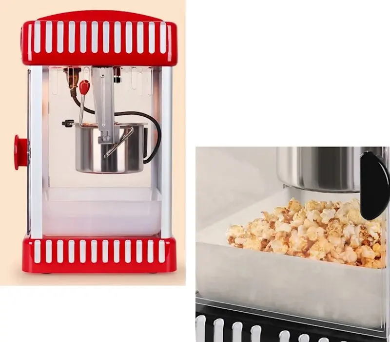 Aparat de popcorn Klarstein Volcano (Red) - 4