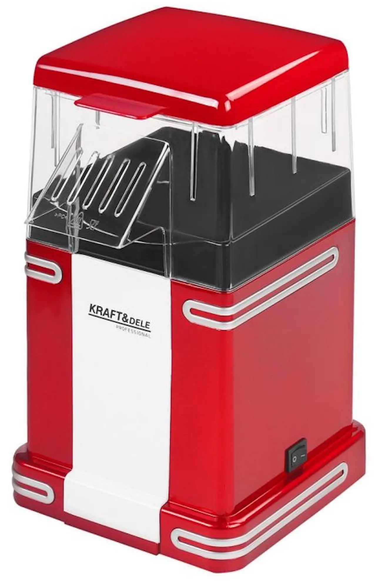 Aparat de popcorn Kraft&Dele KD4106 (Red/White) - 2