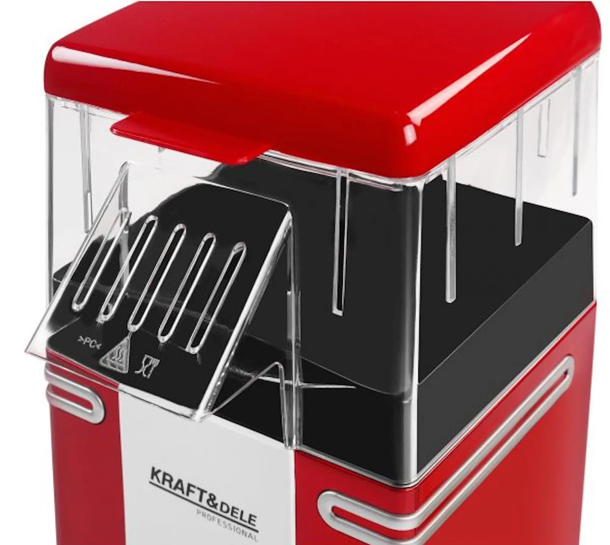 Aparat de popcorn Kraft&Dele KD4106 (Red/White) - 5