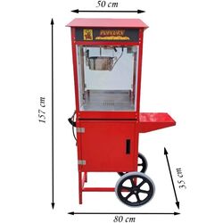 Aparat de popcorn Procart JY-826 (Red) Thumb