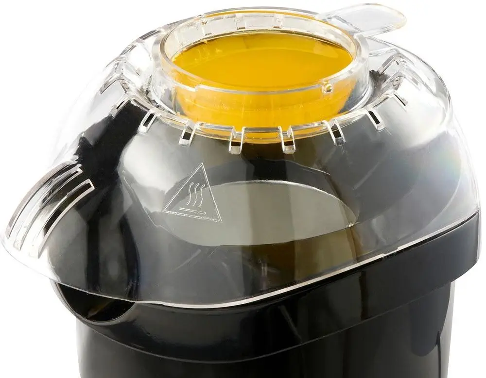 Aparat de popcorn VonShef 2013036 (Black/White)