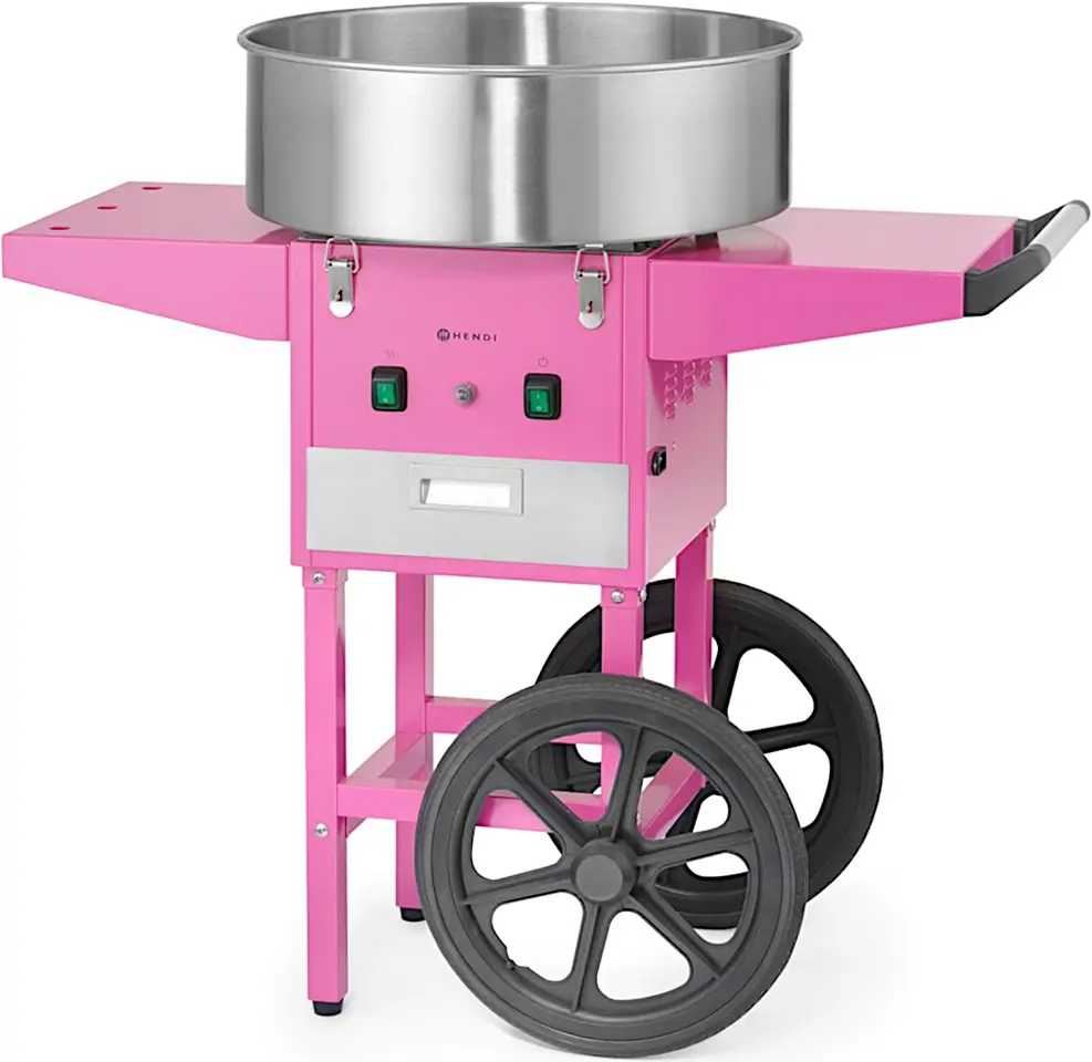Aparat pentru vata de zahar Hendi 282809 (Pink)
