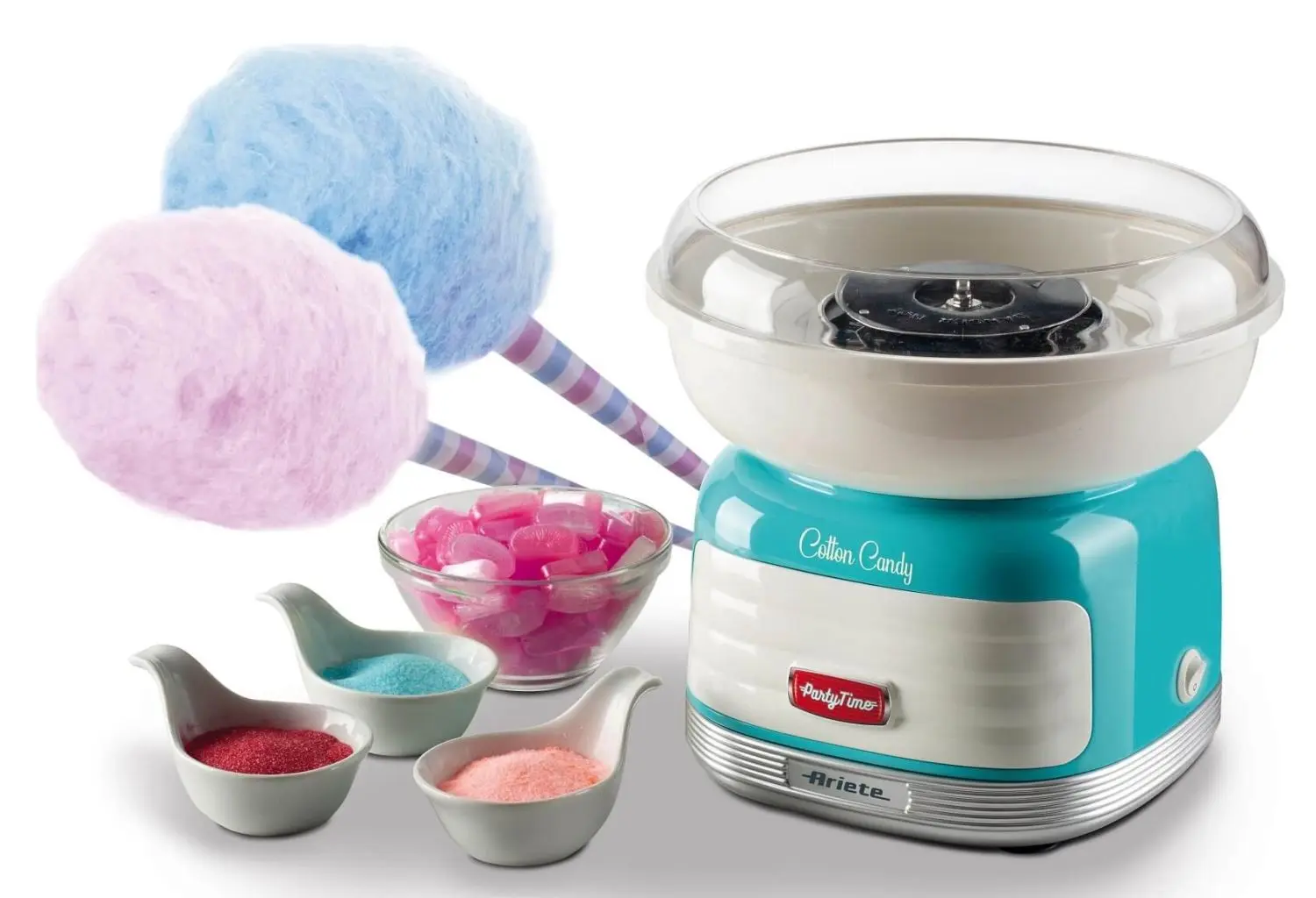 Aparat pentru vata de zahar Ariete Party Time 2973 (White/Blue)