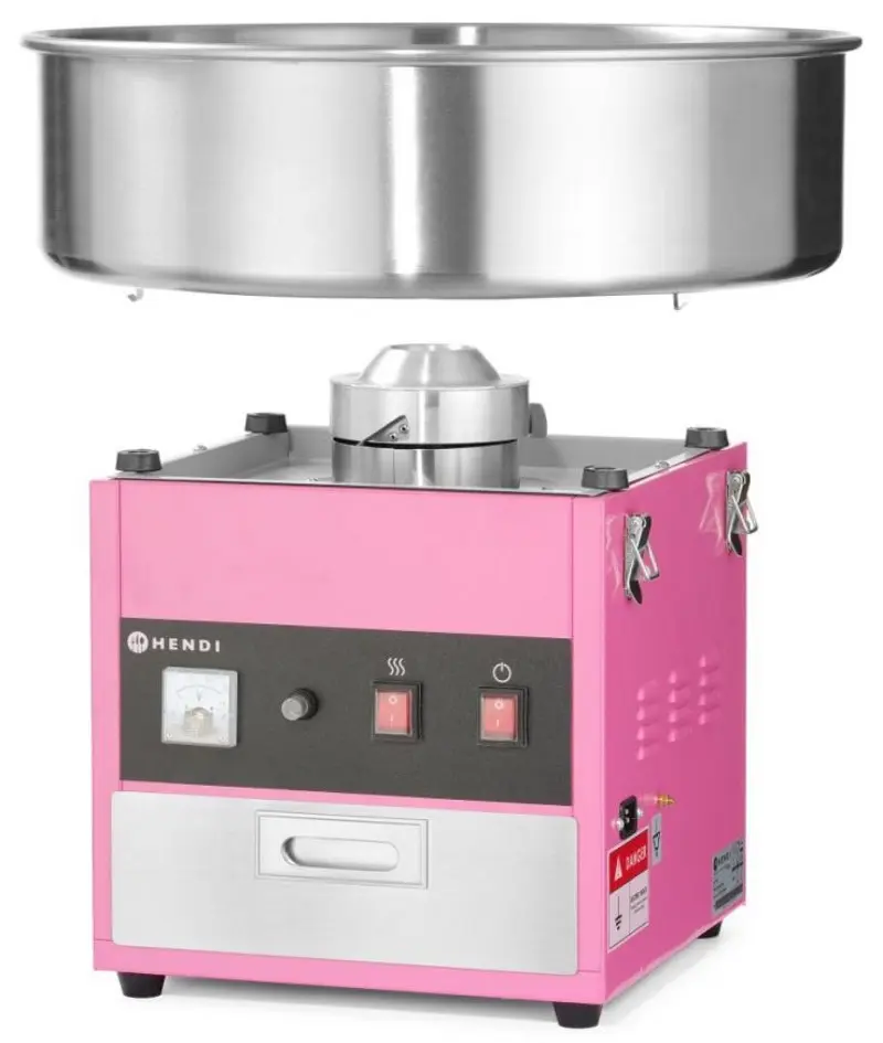 Аппарат для приготовления сахарной ваты Hendi 282731 (Pink) - 3