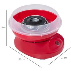 Aparat pentru vata de zahar Homcom 800-016RD (Red) Thumb