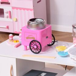 Aparat pentru vata de zahar Homcom 800-018 (Pink/White) Thumb