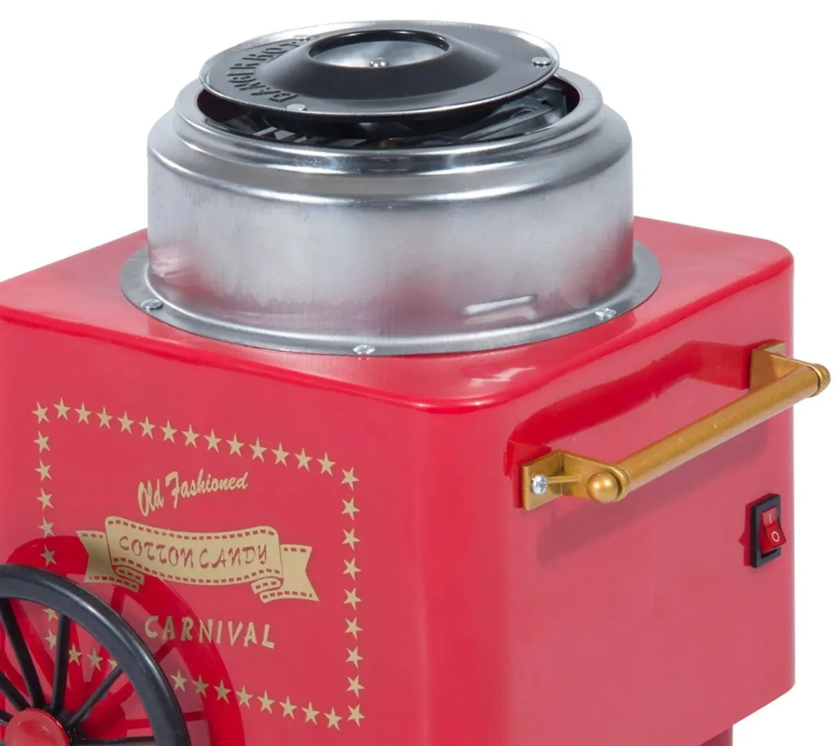 Aparat pentru vata de zahar Homcom 800-018RD (Red/White)