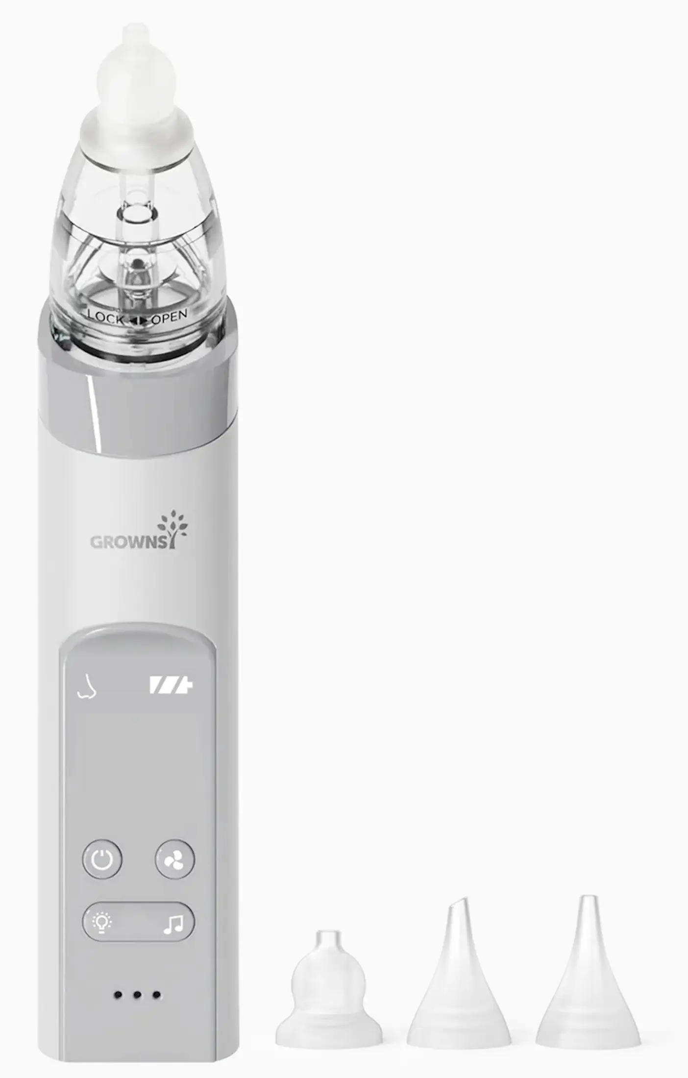 Электронный аспиратор Grownsy BC023 (White/Grey) - 2