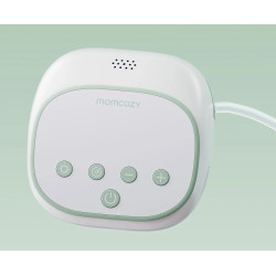 Aspirator electronic 2в1 Momcozy BreezyClear Pro (White/Green) Thumb