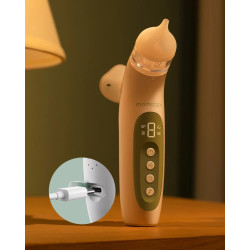 Aspirator electronic 2in1 Momcozy BreezyClear (White/Green) Thumb