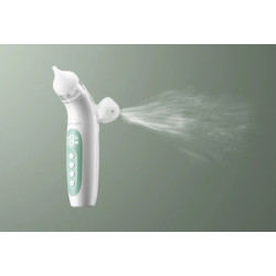 Aspirator electronic 2in1 Momcozy BreezyClear (White/Green) Thumb