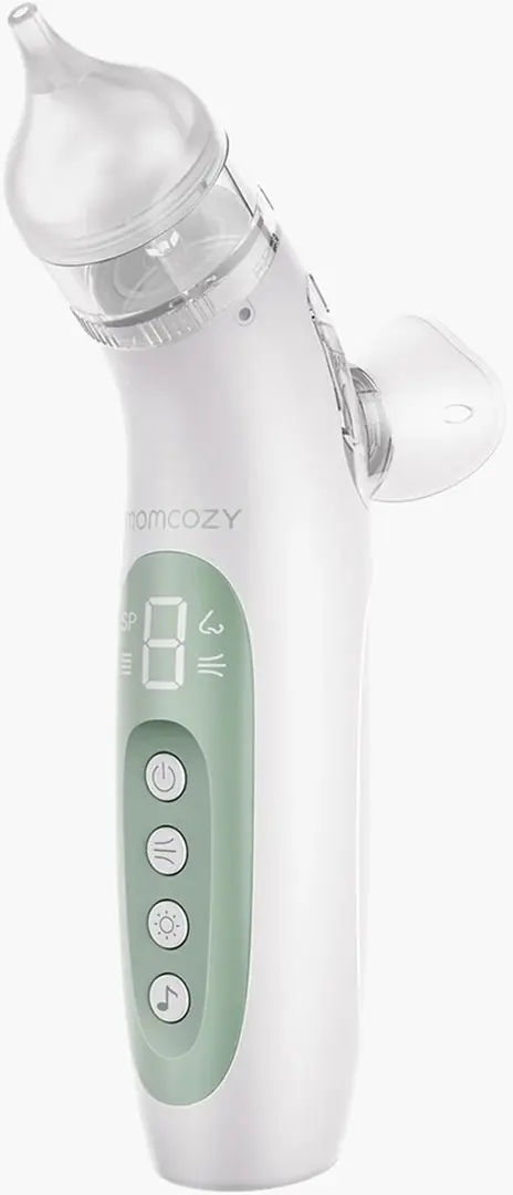 Aspirator electronic 2in1 Momcozy BreezyClear (White/Green)