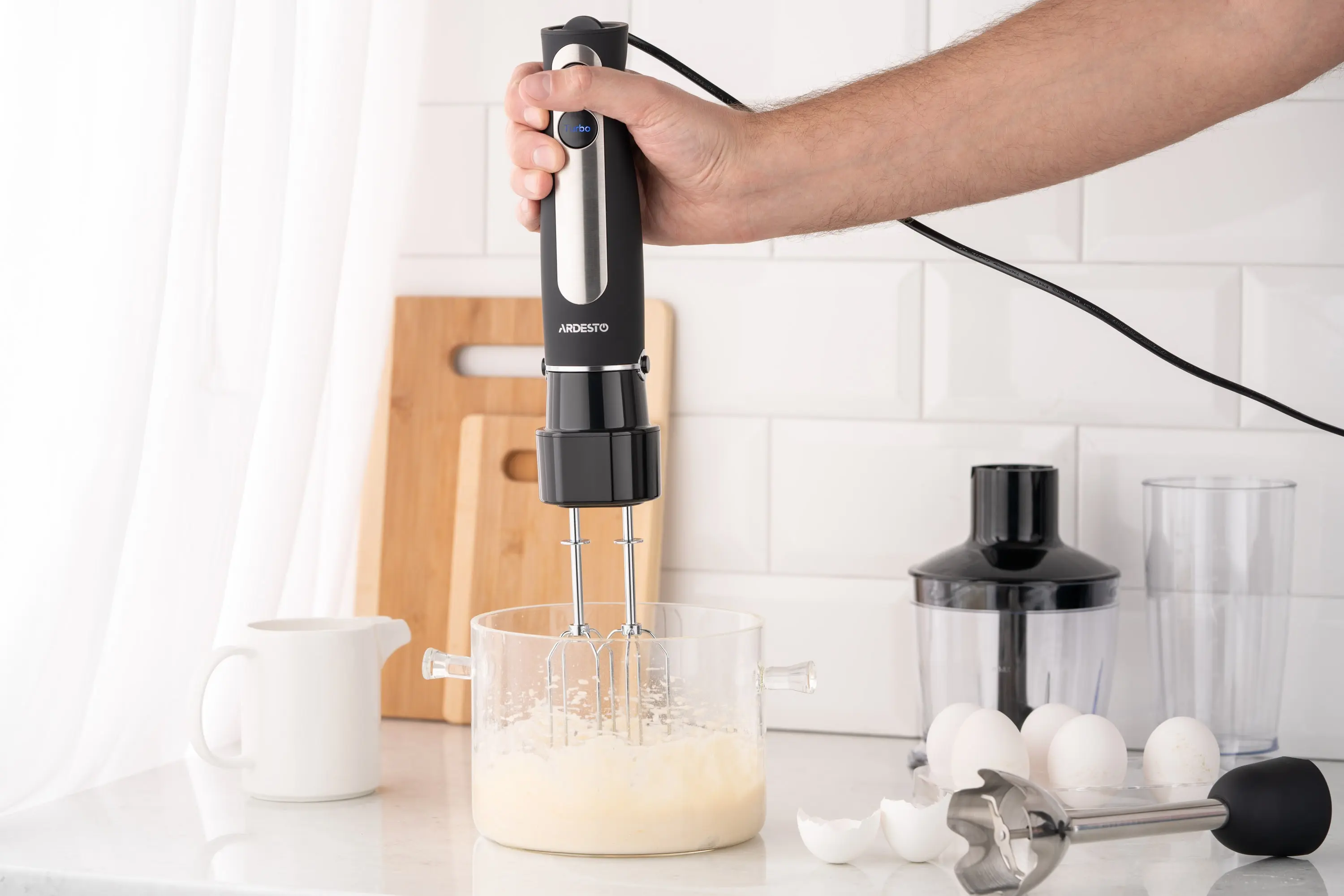 Blender Ardesto HBG-800BDWHCH (Black/Silver)