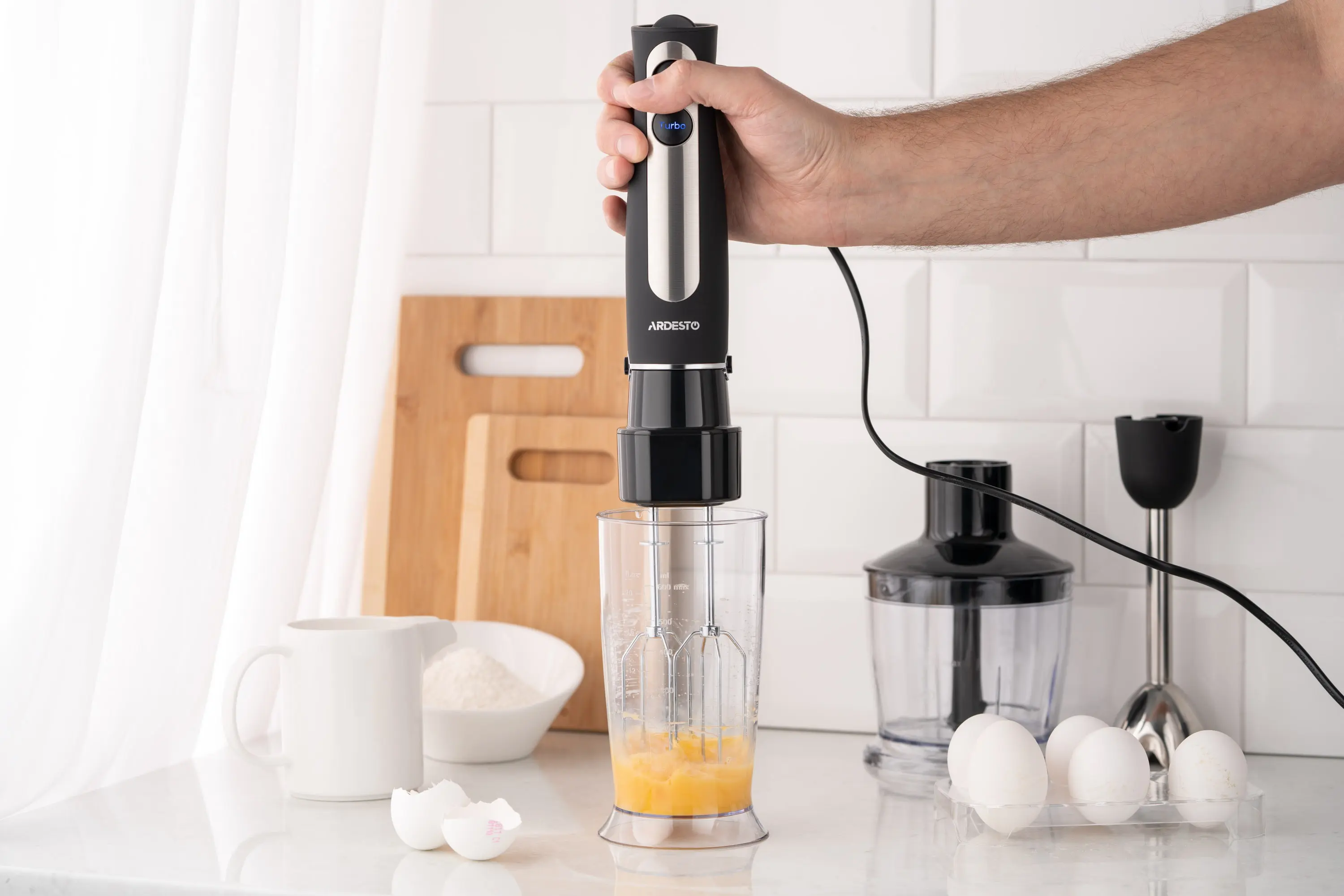 Blender Ardesto HBG-800BDWHCH (Black/Silver)