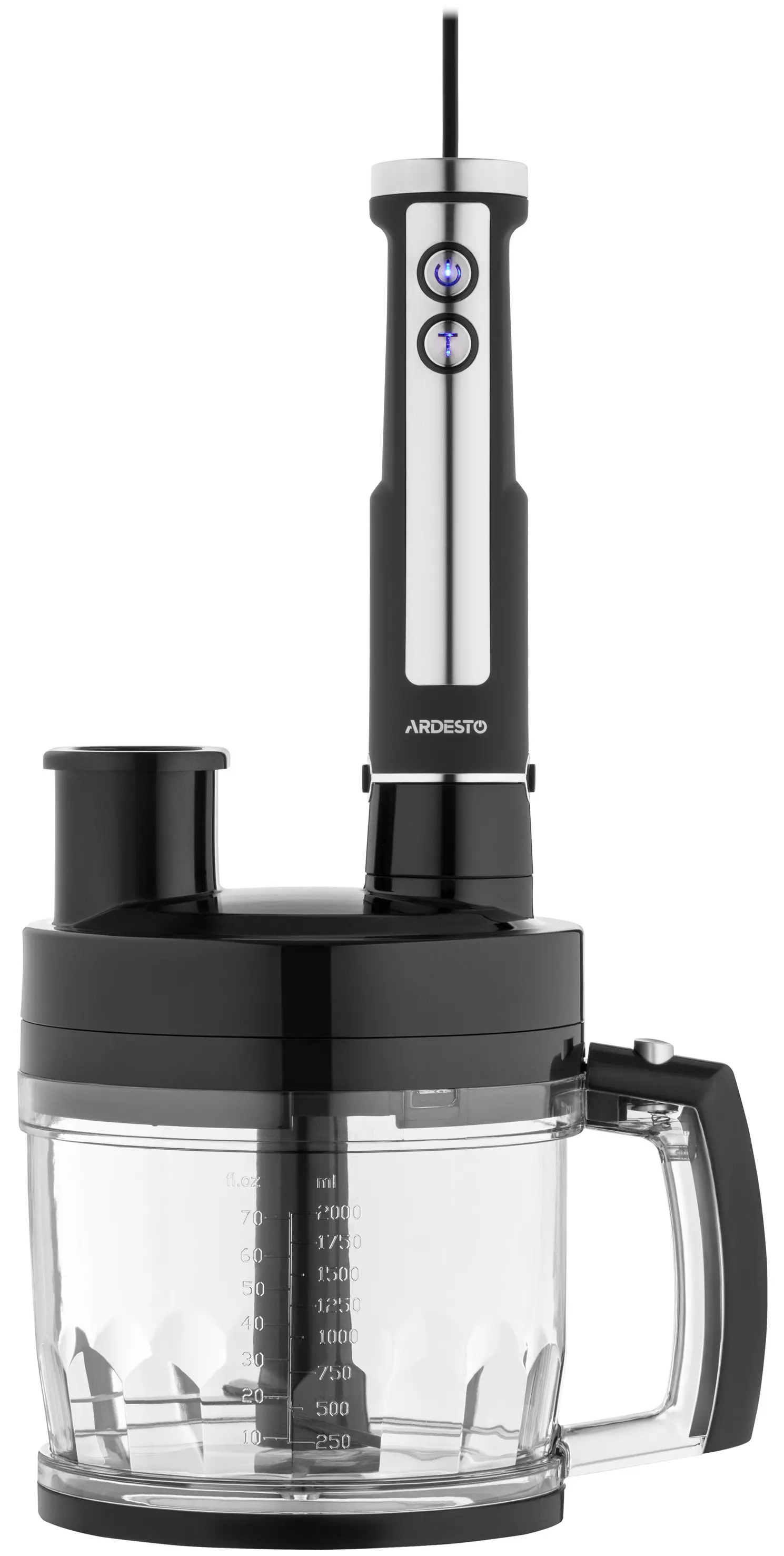 Блендер Ardesto HBSG-1000WHCHSL (Silver/Black) - 2