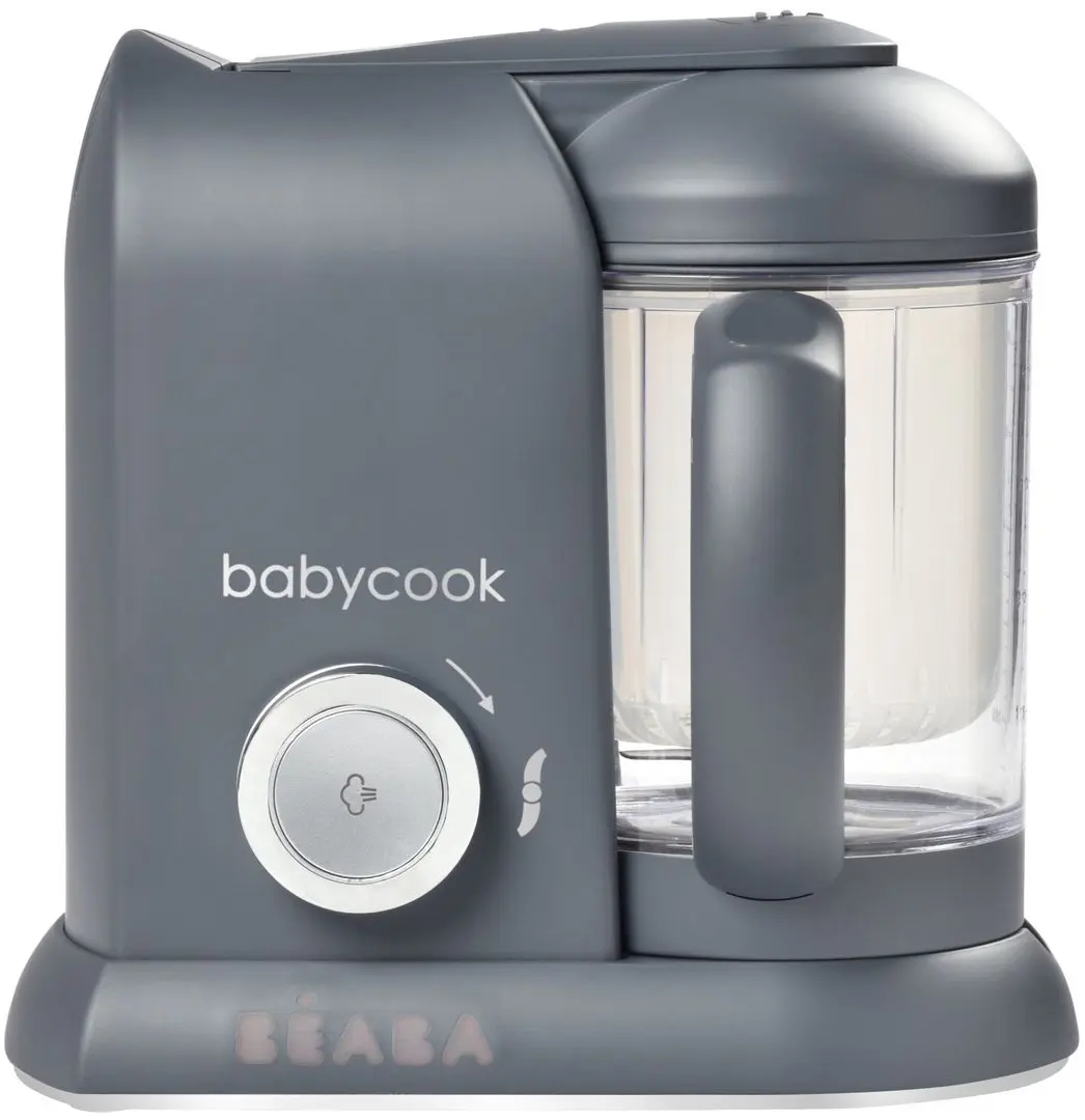 Blender-aparat de gatit cu aburi 4in1 Beaba Babycook Solo (Dark Grey)