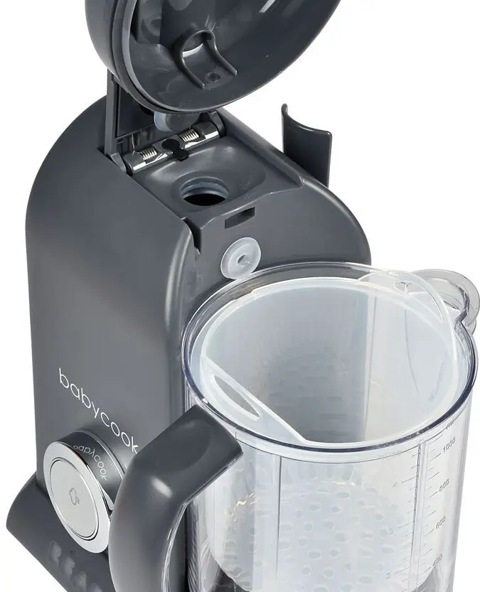 Blender-aparat de gatit cu aburi 4in1 Beaba Babycook Solo (Dark Grey)