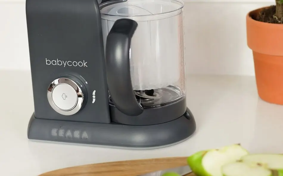 Blender-aparat de gatit cu aburi 4in1 Beaba Babycook Solo (Dark Grey)