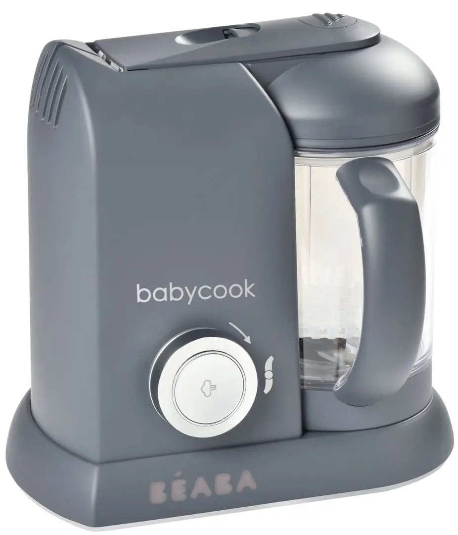Blender-aparat de gatit cu aburi 4in1 Beaba Babycook Solo (Dark Grey)