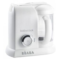 Blender-incalzitor pentru hrana bebelusi Beaba Babycook Solo (White/Silver) Thumb