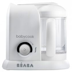 Blender-incalzitor pentru hrana bebelusi Beaba Babycook Solo (White/Silver)