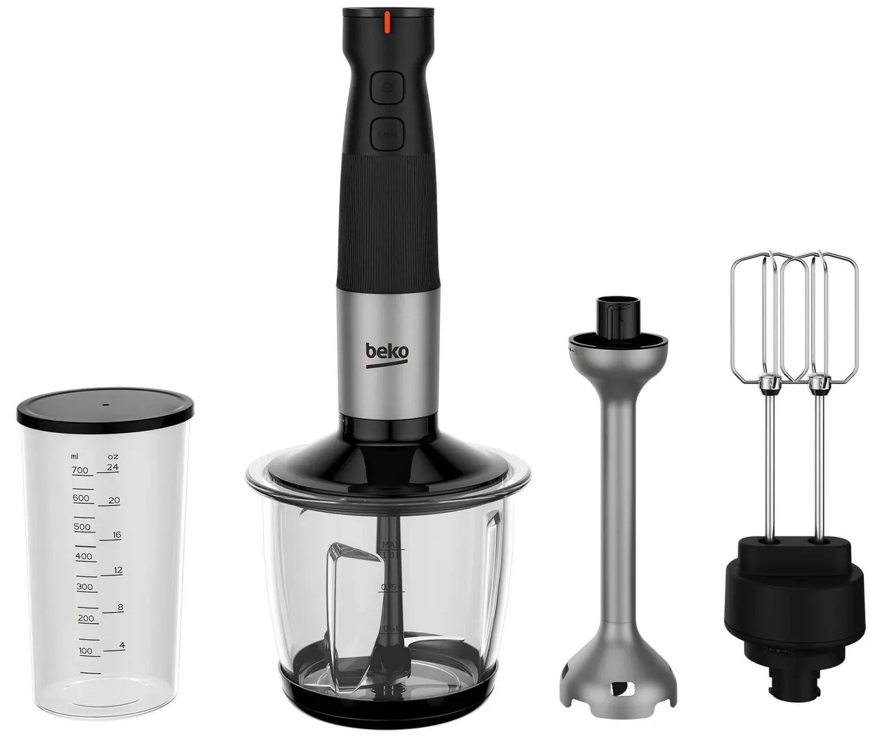 Блендер Beko HBA81762BX (Black/Inox)