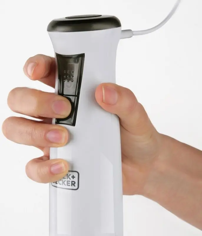 Blender Black&Decker BXHBA600E (White/Inox)