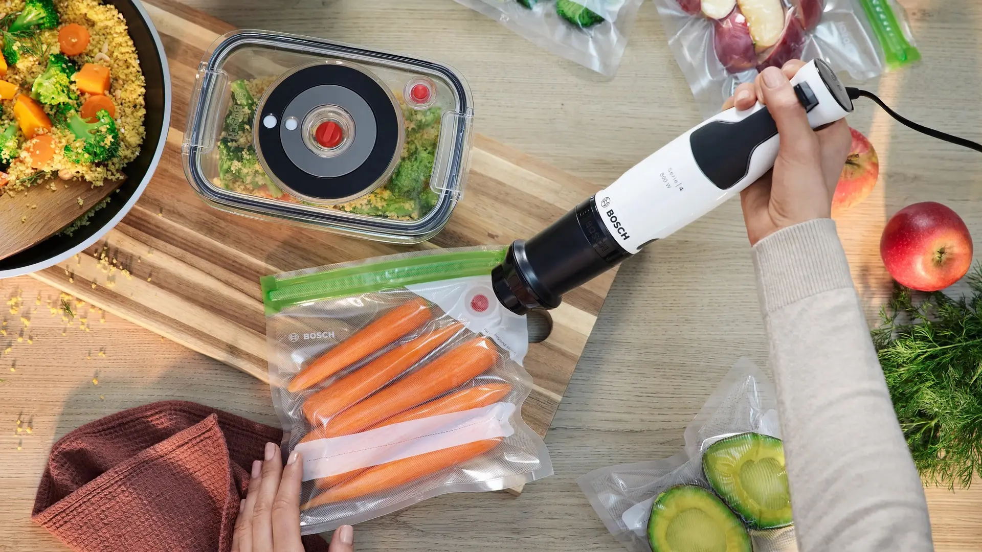 Blender Bosch EgroMaster MSM4W410 (White/Anthracite)