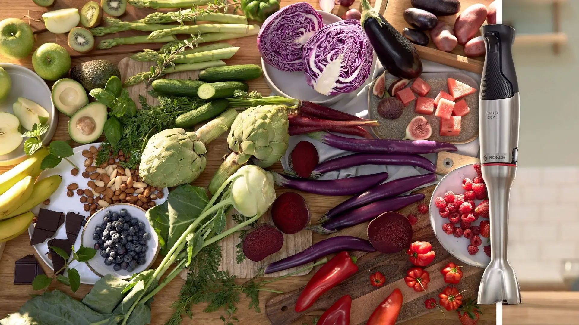 Blender Bosch ErgoMaster MSM6M8X1 (Black/Inox)