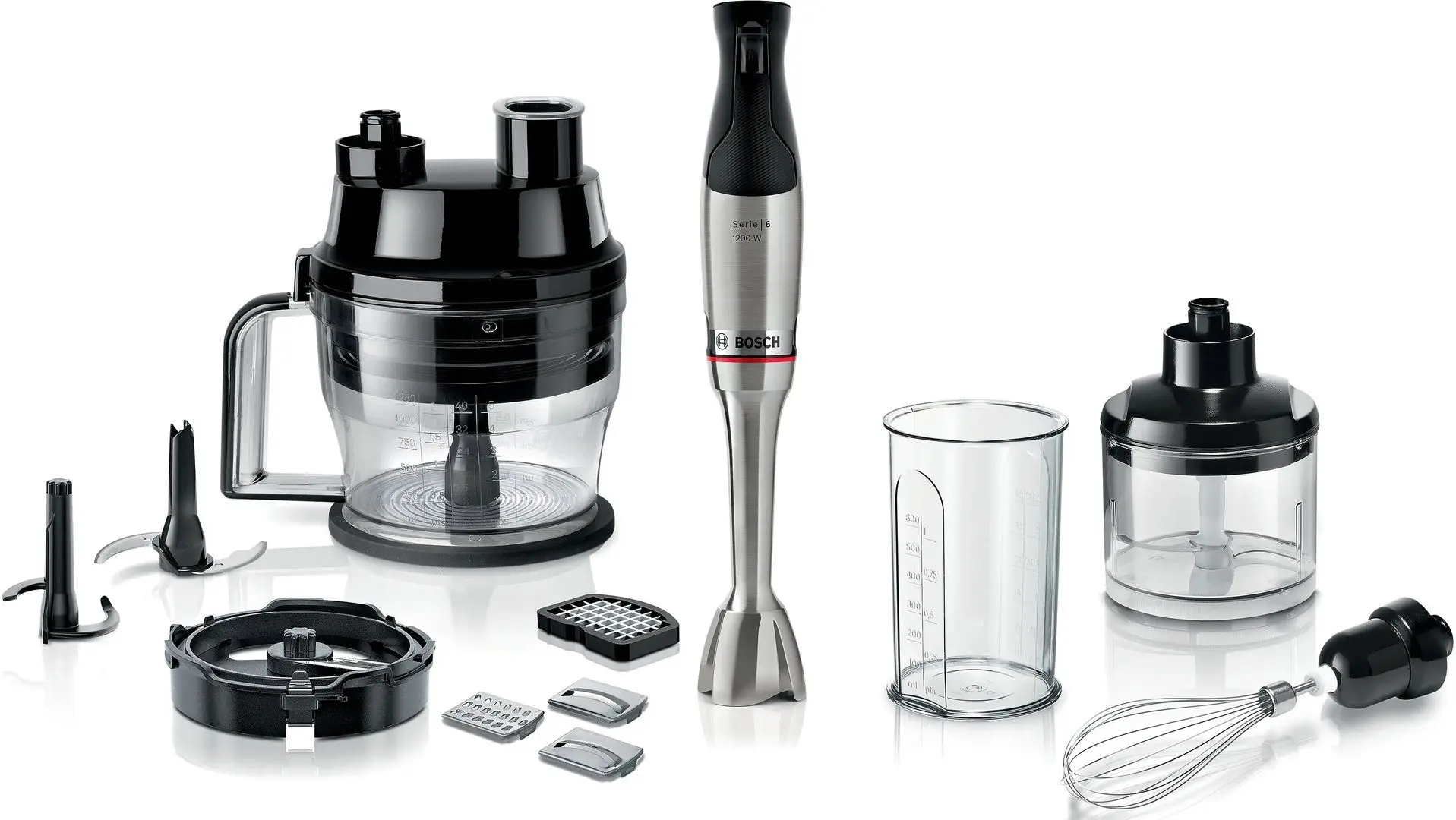 Blender Bosch ErgoMaster MSM6M8X1 (Black/Inox)
