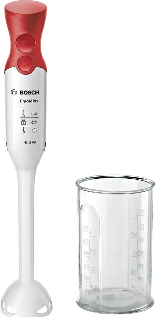 Blender Bosch ErgoMixx MSM64010 (Red)
