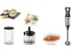 Blender Bosch ErgoMixx Style MS6CM6120 (Black/Inox)