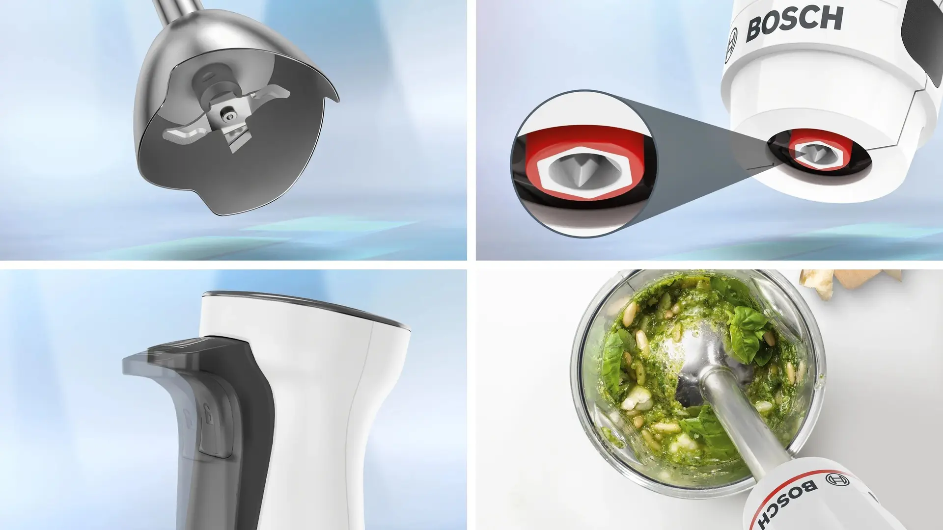 Блендер Bosch MSM4W420 (White/Black)