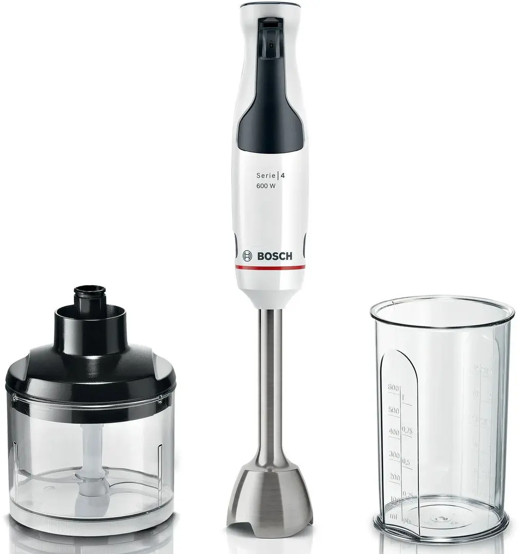 Блендер Bosch Serie 4 MSM4W220 (White/Inox)