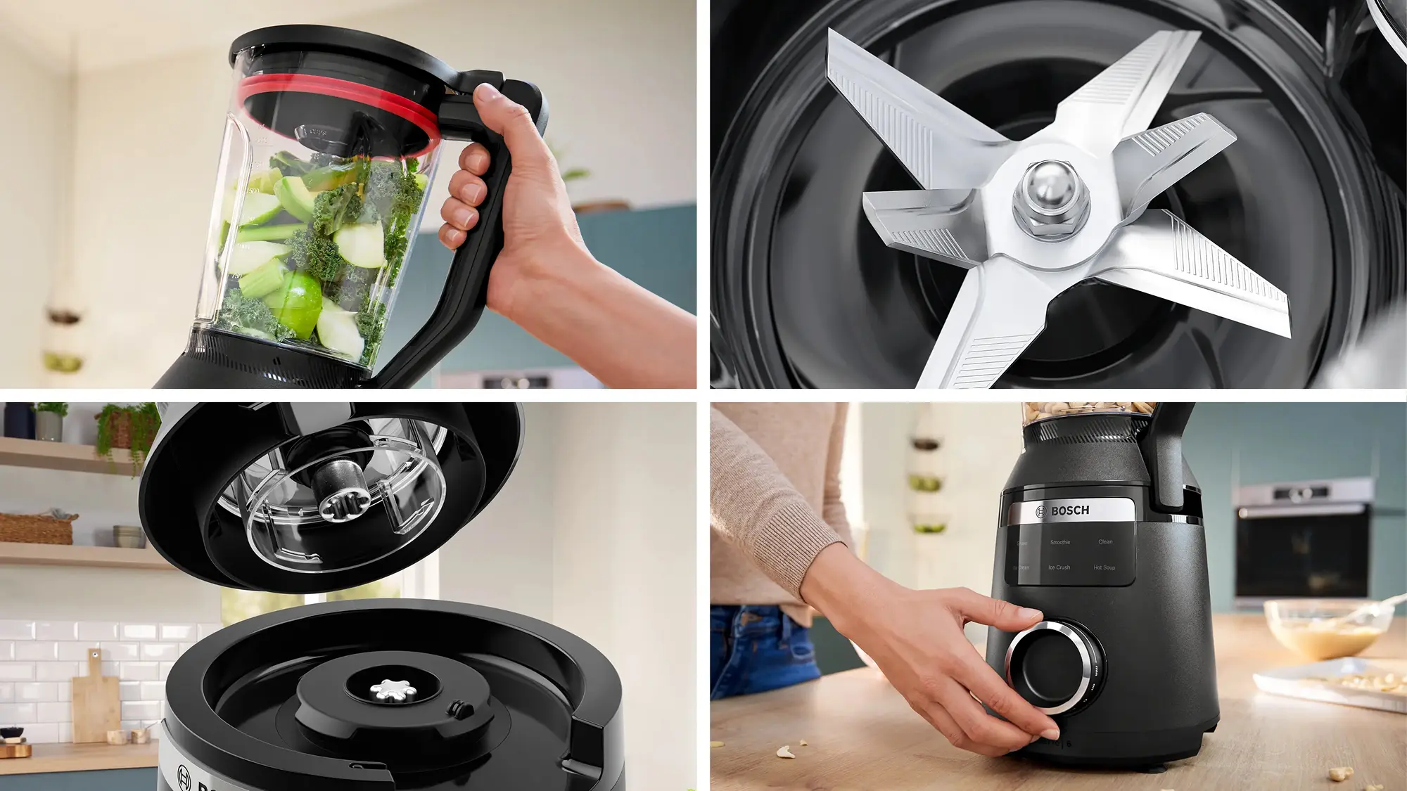 Блендер Bosch VitaPower MMB6652B (Black)