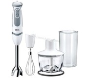 Blender Braun MQ 5235 (White/Inox)