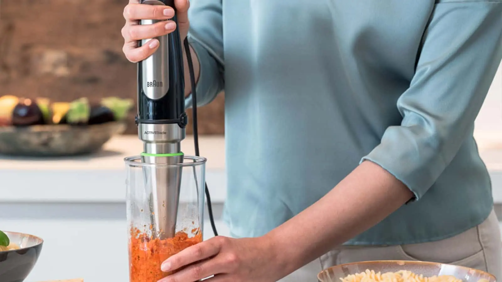 Blender Braun MQ 7035X (Black/Satin Steel)