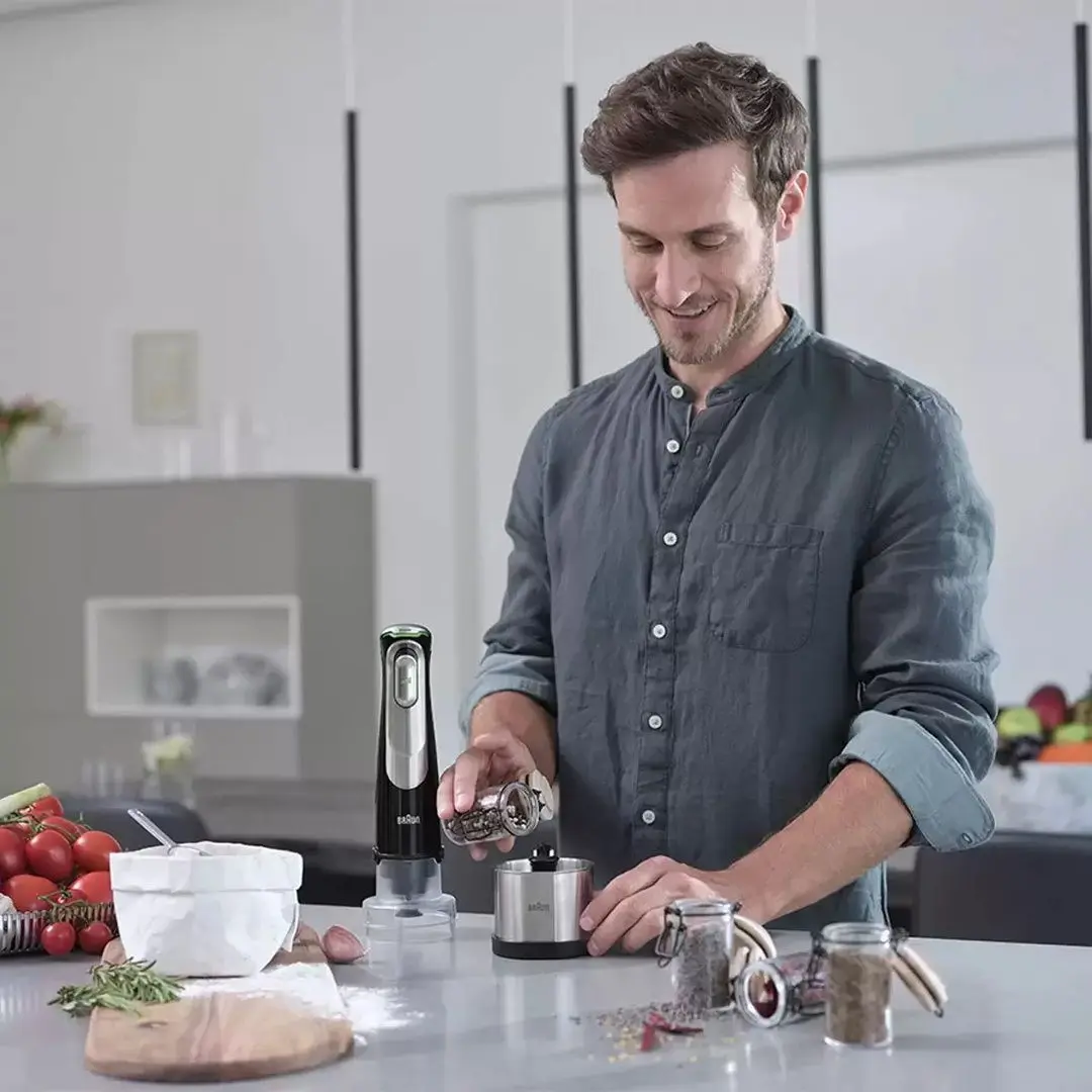 Блендер Braun MQ9138XI (Black/Inox)