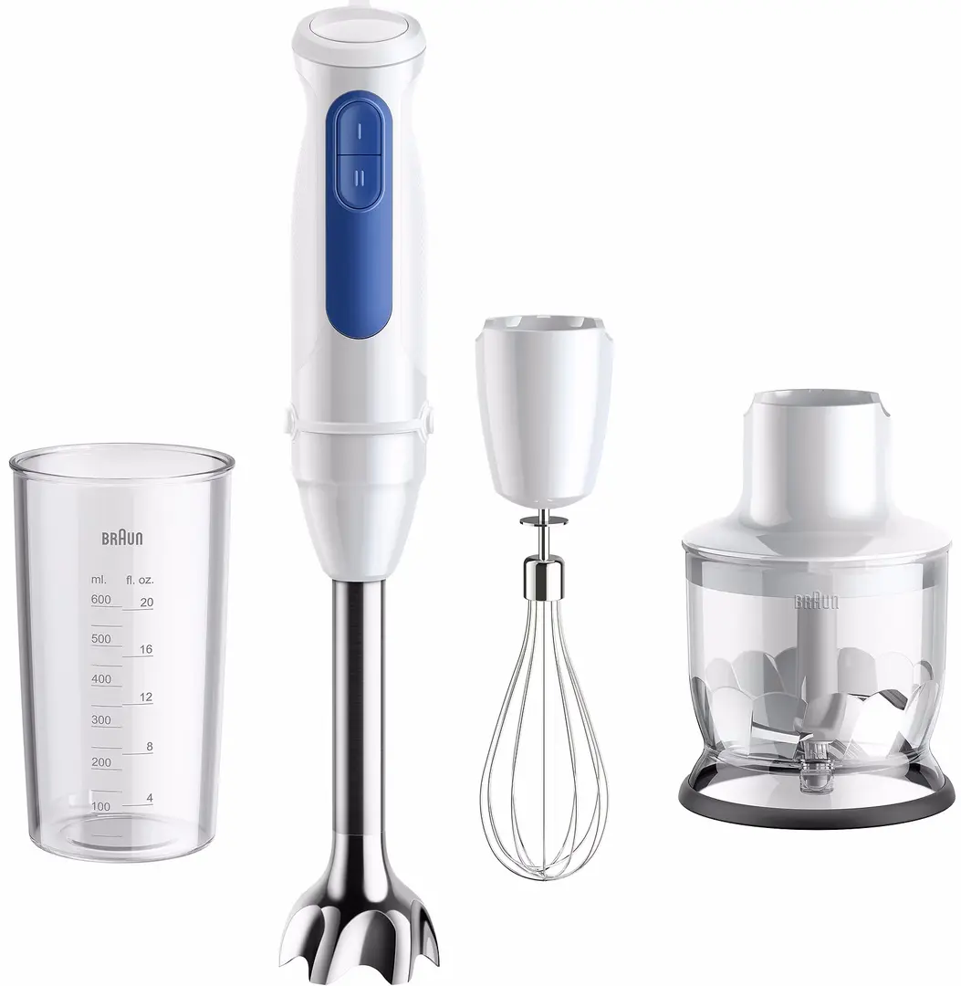 Blender Braun MultiQuick 3 MQ30202MWH (White/Blue)