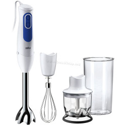 Blender Braun MultiQuick 3 MQ3025.WH Spaghetti (White/Blue)