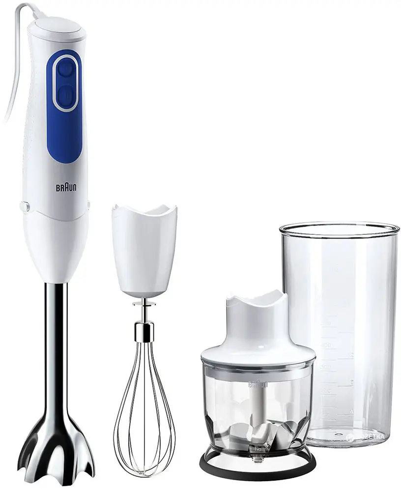 Блендер Braun MultiQuick 3 MQ3025.WH Spaghetti (White/Blue)