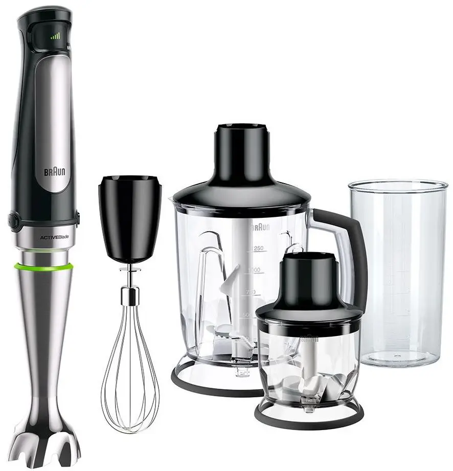 Блендер Braun MultiQuick 7 MQ 7045 X (Black/Inox)