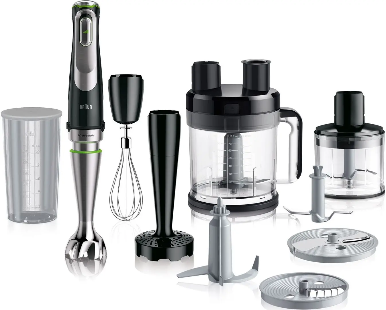 Blender Braun MultiQuick 9 MQ 9187 XLI (Black)